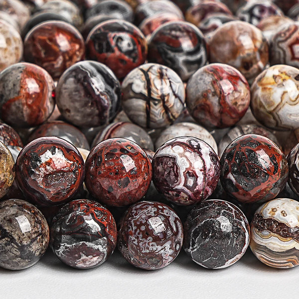 Mexican Crazy Lace Agate Beads
