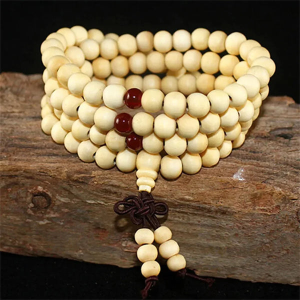 Peaceful Sandalwood Meditation Bracelet